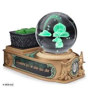 Gold, Green and Black Wicked Decorative Wax Warmer